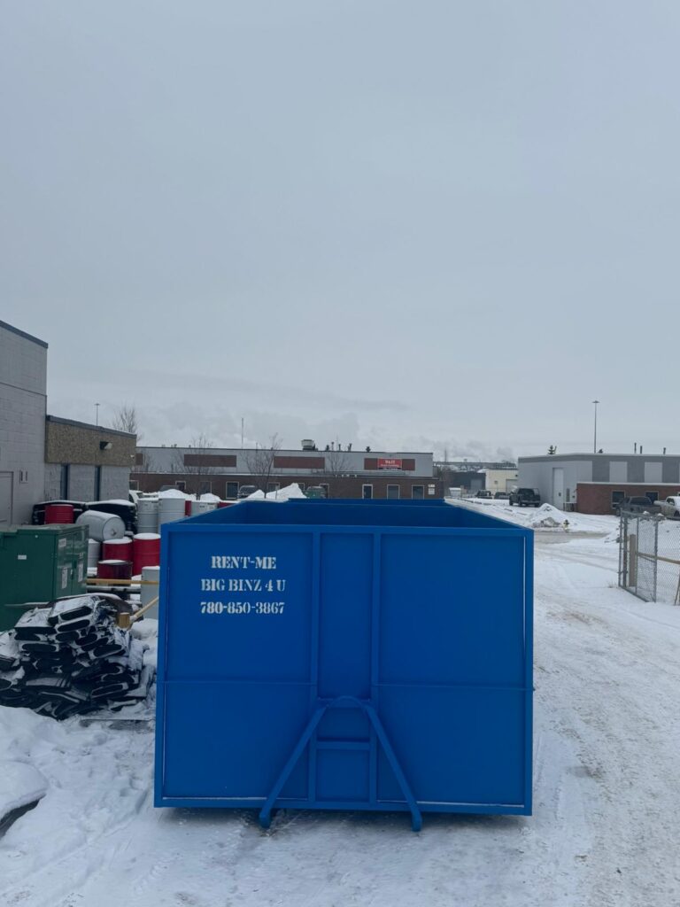 Affordable bin rental in Edmonton