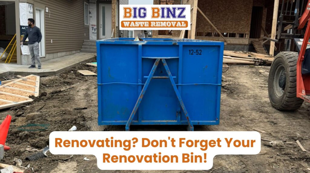 bin rentals edmonton renovation waste bin